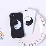 Cute Funny Cartoon Grumpy Cat Soft Matte iPhone Case Cover Coque
