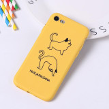 Cute Funny Cartoon Grumpy Cat Soft Matte iPhone Case Cover Coque