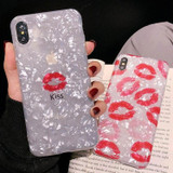 Cute Dream Shell Mobil Phone Cover Glossy iPhone Cases