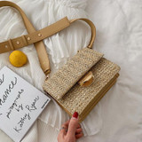 Mini Weaving Crossbody Bags Women 2019 Summer Shoulder Bags