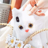 3D Cute Cat Furry iPhone Case