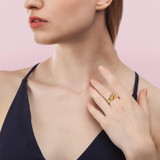 Authentic 925 Sterling Silver Mermaid Open Size Finger Ring