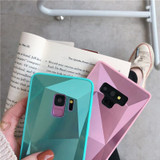 Candy Color Samsung Galaxy Cover 3D Geometric Mirror Phone Case