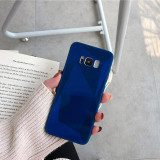 Candy Color Samsung Galaxy Cover 3D Geometric Mirror Phone Case