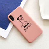 Cartoon Case iPhone 8 7 6s 6 Plus X XS MAX XR Coque Fundas