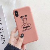 Cartoon Case iPhone 8 7 6s 6 Plus X XS MAX XR Coque Fundas