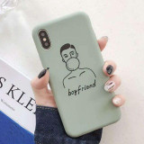 Cartoon Case iPhone 8 7 6s 6 Plus X XS MAX XR Coque Fundas
