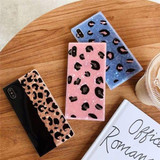 Leopard Bling Glitter Fritillaria Case Cover