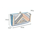 Unique Geometric Luxury Design  Long Wallet