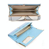 Unique Geometric Luxury Design  Long Wallet