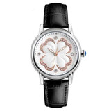 Fashion Genuine Leather Waterproof Women Wrist Watch
