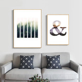 Nordic Landscape Mountain Forest Posters And Prints Wall Art Canvas Painting Wall Pictures For Living Room Poster Unframed