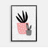 Posters And Prints Nordic Poster Art Poster Wall Art Canvas Painting Cactus Hello Sun Wall Pictures For Living Room Unframed