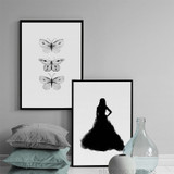 Posters And Prints Nordic Poster Wall Pictures For Living Room Canvas Art Butterfly Girl Wall Art Canvas Painting Unframed Posters And Prints Nordic Poster Wall Pictures For Living Room Canvas Art Butterfly Girl Wall Art Canvas Painting Unframed