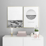 900d Nordic Landscape Canvas Art Print Painting Poster, Forest Wall Pictures For Home Decoration, Wall Decor BW005