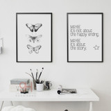 Nordic Style Canvas Art Print Painting Poster, Butterfly Wall Pictures for Home Decoration, Wall Decor BW006 Nordic Style Canvas Art Print Painting Poster, Butterfly Wall Pictures for Home Decoration, Wall Decor BW006