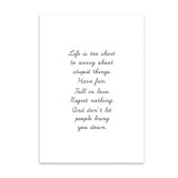 Forest Landscape Canvas Art Print Painting Poster, Nordic Style Wall Pictures for Home Decoration, Wall Decor BW004