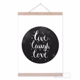Live Laugh Love Quote Canvas Art Print Poster, Wall Pictures For Home Decoration, Giclee Print Wall Decor S013 Live Laugh Love Quote Canvas Art Print Poster, Wall Pictures For Home Decoration, Giclee Print Wall Decor S013
