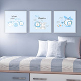 animal friends Art Prints Poster Living Room  Wall Picture Canvas Painting No Frame Home Decor