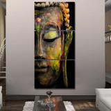HD printed 3 piece canvas wall art Buddha meditation painting buddha statue wall art canvas prints Free shipping/QT017 HD printed 3 piece canvas wall art Buddha meditation painting buddha statue wall art canvas prints Free shipping/QT017