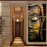 HD printed 3 piece canvas wall art Buddha meditation painting buddha statue wall art canvas prints Free shipping/QT017 HD printed 3 piece canvas wall art Buddha meditation painting buddha statue wall art canvas prints Free shipping/QT017