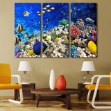 HD Printed Marine fish coral Painting Canvas Print room decor print poster picture canvas Free shipping/ny-6413C