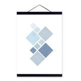Modern Abstract Geometric Posters Print Nordic Style Home Decor Blue Living Room Wall Art Pictures Wooden Framed Canvas Painting Modern Abstract Geometric Posters Print Nordic Style Home Decor Blue Living Room Wall Art Pictures Wooden Framed Canvas Painting