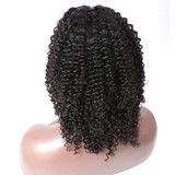 Deep Wave Glueless Lace Front Human Hair Short BOB Wigs With Baby Hair Brazilian Remy Curly Hair Wigs Bleached Knots