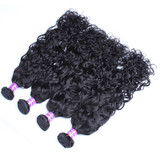 4 Bundles Water Wave Brazilian Virgin Hair 100% Human Hair Extensions Natural Color Human Hair Weaving Hair Products Prosa