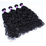 4 Bundles Water Wave Brazilian Virgin Hair 100% Human Hair Extensions Natural Color Human Hair Weaving Hair Products Prosa