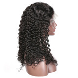 Luvin Glueless Full Lace Human Hair Wigs With Baby Hair Malaysian Curly Wig Lace Frontal Wigs For Black Women Deep Wave Lace Wig