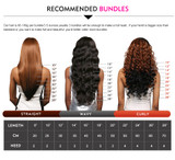 Luvin Full Lace Wigs Human Hair With Baby Hair Pre Plucked Straight Lace Front Wig Brazilian Lace Frontal Wigs For Black Women