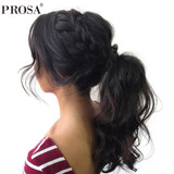 360 Lace Frontal Wig Pre Plucked With Baby Hair 150% Density Brazilian Body Wave Lace Front Human Hair Wigs Remy Prosa