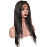 360 Lace Frontal Wig Pre Plucked With Baby Hair Full Ends Silky Straight Lace Front Human Hair Wigs For Women Black Prosa Remy