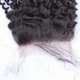 3 Deep Wave Bundles With Closure 4X4 Brazilian Hair Weave Bundles Deal Remy Nature Color Prosa Hair Products 4 pcs