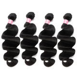 Malaysian Virgin Hair Body Wave Bundles Prosa Hair Products One Piece Natural Color 100% Human Hair Weaving Extensions
