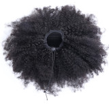4B 4C Afro Kinky Curly Ponytails Extensions Brazilian Clip In Human Hair Ponytails Natural Hair Prosa Hair Products Remy