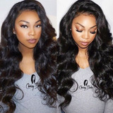360 Lace Frontal Wig Pre Plucked With Baby Hair 150% Density Peruvian Body Wave Lace Front Human Hair Wigs Remy Beauty Lueen