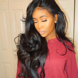 360 Lace Frontal Wig Pre Plucked With Baby Hair 150% Density Peruvian Body Wave Lace Front Human Hair Wigs Remy Beauty Lueen