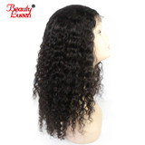 Pre Plucked Lace Front Human Hair Wigs Curly Malaysia Remy Hair 150% Density Lace Front Wig With Baby Hair For Women BeautyLueen