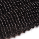 Oxeyegirl Afro Kinky Curly Hair Bundles 100% Human Hair Bundles Malaysian Curly Hair Weave Natural Color NonRemy Hair Extensions