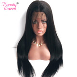 Peruvian Straight Lace Front Wigs Pre Plucked With Baby Hair Remy Lace Front Human Hair Wigs For American African Women