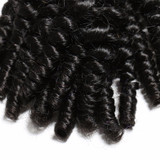 Malaysian Afro Kinky Curly Weave Human Hair Bundles Can Buy 3/4 Bundles Hair Extension BEAUTY LUEEN Non-Remy Hair Weaving