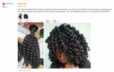 Malaysian Afro Kinky Curly Weave Human Hair Bundles Can Buy 3/4 Bundles Hair Extension BEAUTY LUEEN Non-Remy Hair Weaving