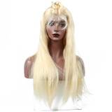 360 Lace Front Human Hair Wigs Pre Plucked 613 Blonde Wig 150% Density Brazilian Straight Hair Products Remy Prosa