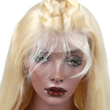 360 Lace Front Human Hair Wigs Pre Plucked 613 Blonde Wig 150% Density Brazilian Straight Hair Products Remy Prosa