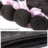 Luvin Brazilian Hair Weave Bundles Straight 100% Human Hair 30 Inch Bundles Natural Color Remy Hair Weft Hair Extension