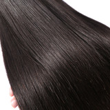 Luvin Straight Human Hair Bundles Remy Hair Extension 4 Bundles With Closure Brazilian Hair Weave 3 Bundles With Lace Frontal Luvin Straight Human Hair Bundles Remy Hair Extension 4 Bundles With Closure Brazilian Hair Weave 3 Bundles With Lace Frontal