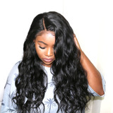 Luvin Brazilian Hair Weave Bundles 100% Human Hair Body Wave Remy Weft Hair Extensions Natural Color Mink Wavy 30 Inch Bundles