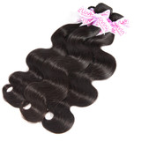 Luvin Brazilian Hair Weave Bundles 100% Human Hair Body Wave Remy Weft Hair Extensions Natural Color Mink Wavy 30 Inch Bundles
